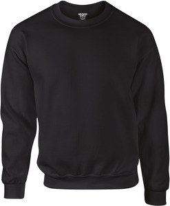 Gildan GI12000 - Dryblend Sweatshirt Volwassenen Met Ronde Hals Zwart