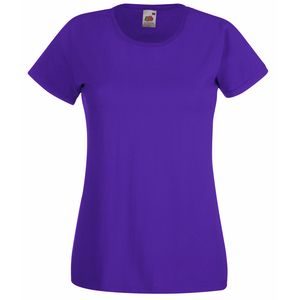 Fruit of the Loom SS050 - Dames t-shirt Paars
