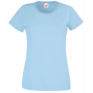 Fruit of the Loom SS050 - Dames t-shirt Hemelsblauw