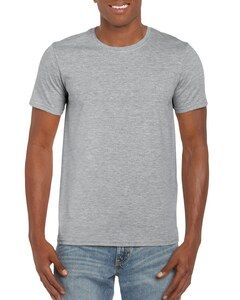 Gildan GD001 - Softstyle™ ringgesponnen t-shirt voor volwassenen RS Sport Grijs