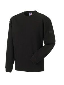 Russell J013M - Zwaar sweatshirt met ronde hals Zwart