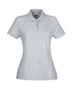 Fruit of the Loom 63-212-0 - Dames Sport Polo Heide Grijs