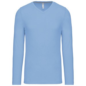 Kariban K358 - HEREN T-SHIRT MET V-HALS EN LANGE MOUWEN