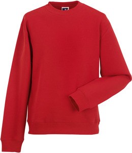 Russell RU262M - KLASSIEK SWEATSHIRT MET INGEZETTE MOUWEN Klassiek Rood