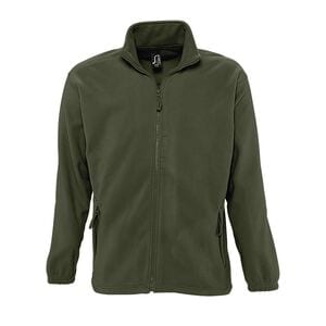 SOL'S 55000 - NORTH Heren Fleece Jas Met Rits Leger