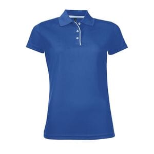 SOL'S 01179 - PERFORMER VROUW Dames Sport Poloshirt Koningsblauw