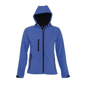 SOL'S 46802 - REPLAY VROUW Dames Softshell Met Kap Koningsblauw