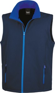 Result R232M - Core bedrukbare Softshell Bodywarmer Marine/ Koninklijk