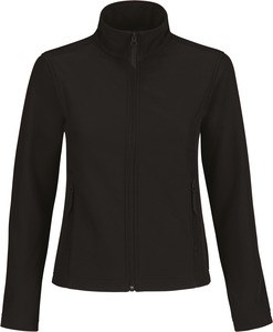 B&C CGJWI63 - ID.701 Softshell / Dames Zwart / Zwart