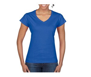 Gildan GN647 - Softstyle Dames V-Hals T-shirt