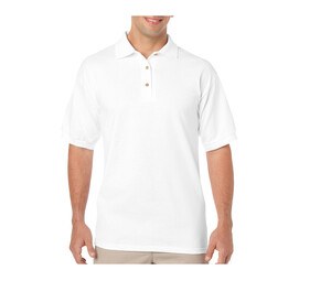 Gildan GN880 - Dryblend Jersey Poloshirt Wit
