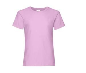 Fruit of the Loom SC229 - Meisjes T-Shirt Lichtroze