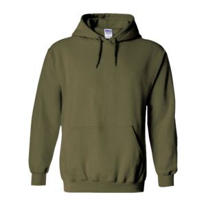 Gildan GN940 - Hoodie Met Capuchon Militair groen