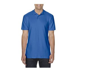 Gildan GN480 - Sofstyle Dubbele Piqué Poloshirt Koningsblauw