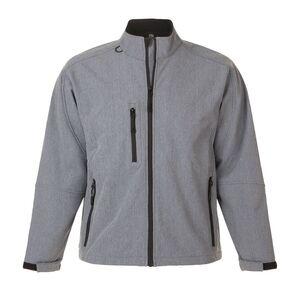 SOLS 46600 - RELAX Heren Jas Met Ritssluiting Softshell