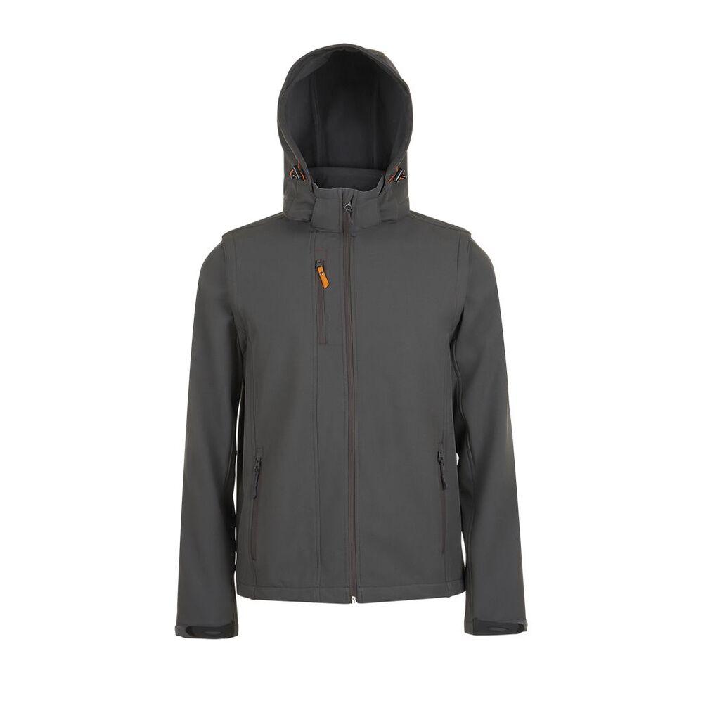 SOL'S 01647 - TRANSFORMER Softshell met afneembare capuchon en mouwen