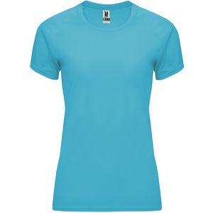 Roly CA0408 - BAHRAIN WOMAN Dames T-shirt met korte raglanmouwen in technisch weefsel