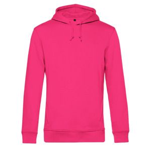 B&C BCU33B - Organic Hoodie Magenta Roze