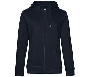 B&C BCW03Q - Hoodie met rits QUEEN