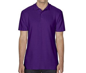 Gildan GN480 - Sofstyle Dubbele Piqué Poloshirt Paars