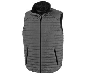 Result RS239 - Thermoquilt gewatteerde bodywarmer Grijs / Zwart