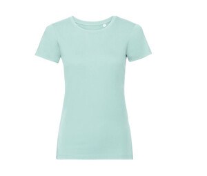 Russell RU108F - Biologisch T-shirt vrouw Aqua