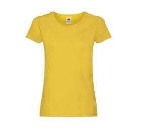 Fruit of the Loom SC1422 - Dames-T-shirt met ronde hals