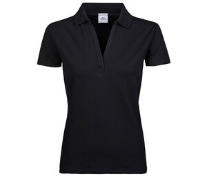 Tee Jays TJ1409 - Dames luxe V-hals stretch polo