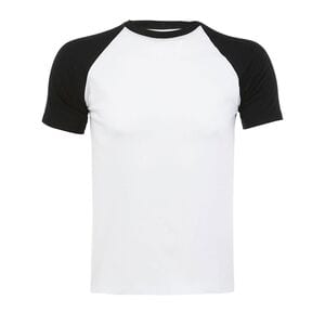 SOLS 11190 - Funky Heren Tweekleurig T Shirt Met Raglan Mouwen