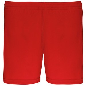 Proact PA1024 - Speelshort dames Sportief Rood