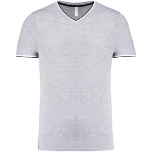 Kariban K374 - Heren-piqué V-hals t-shirt