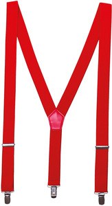 Premier PR701 - Clip broek bretels Rood