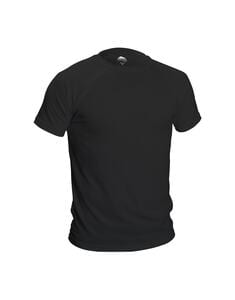 Mustaghata RUNAIR - ACTIEF T-SHIRT VOOR HEREN KORTE MOUWEN Zwart