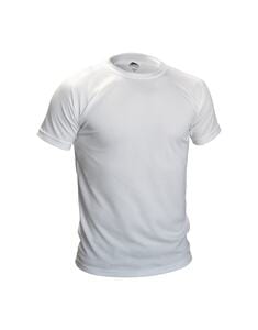 Mustaghata RUNAIR - ACTIEF T-SHIRT VOOR HEREN KORTE MOUWEN Wit