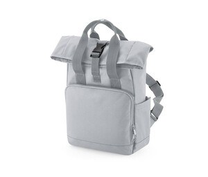 Bag Base BG118S - GERECYCLEDE MINI DUBBELE HANDGREEP ROLL-TOP LAPTOP RUGZAK