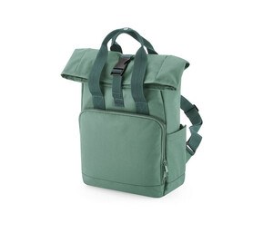 Bag Base BG118S - GERECYCLEDE MINI DUBBELE HANDGREEP ROLL-TOP LAPTOP RUGZAK