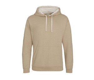 AWDIS JH003 - Hoodie met capuchon Contrast