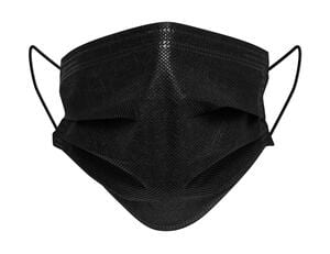 Virshields VS023T - Medisch gezichtsmasker 3-laags Zwart