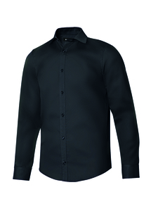 VELILLA 405009 - HEREN LS SHIRT Zwart