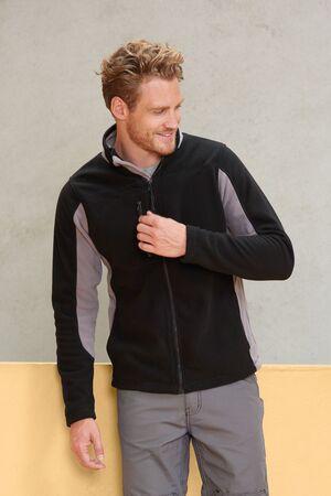 SOLS 55500 - NORDIC Tweekleurig Heren Fleece Jacket