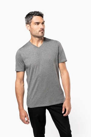 Kariban K3002 - Heren-t-shirt Supima® V-hals korte mouwen