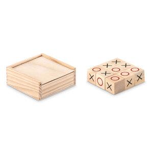 GiftRetail MO9493 - Houten boter, kaas en eierenspel