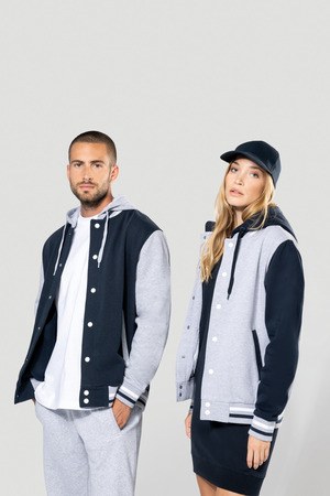 Kariban K4003 - College jas met capuchon unisex