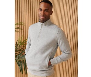 Henbury HY842 - UNISEKS DUURZAAM SWEATSHIRT MET 1/4 RITS